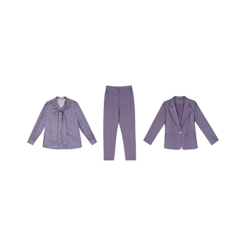 Leather Cat Business Suits Women's