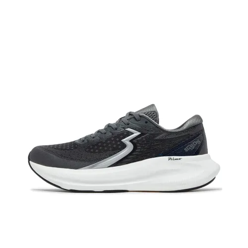 361° Cushioning, Rebound Support, Abrasion Resistant, Slip Resistant Low Top Running Shoes Men's Gray