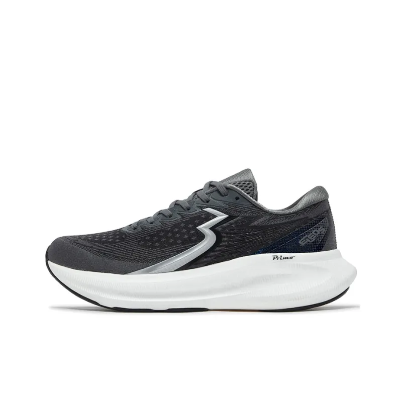 361° Cushioning, Rebound Support, Abrasion Resistant, Slip Resistant Low Top Running Shoes Men's Gray-0