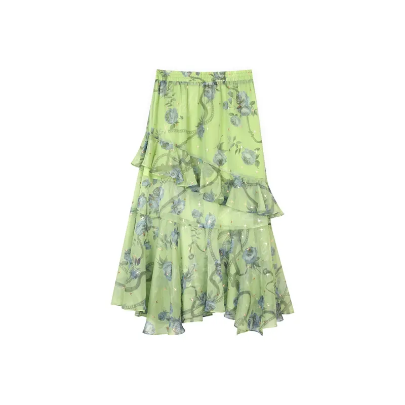 ELF SACK Casual Short Skirts Women's-1
