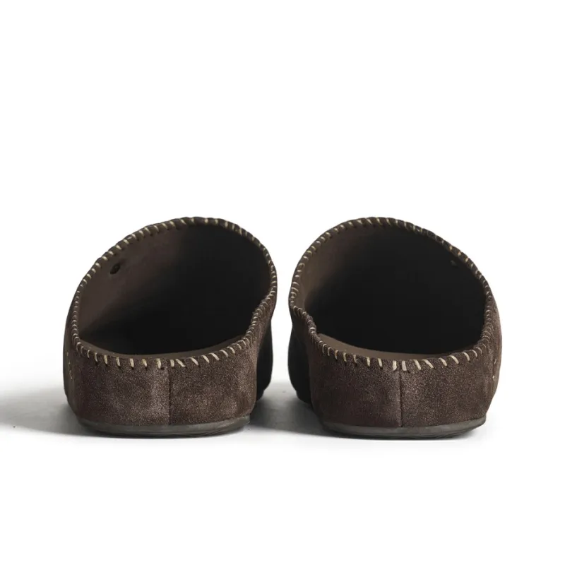PIPG Rubber Sole Abrasion Resistant Slip Resistant Antibacterial Closed Toe Slippers Men's-19