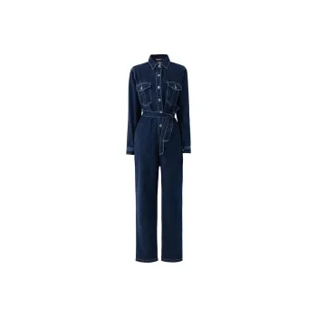 SOON FLOWER Jumpsuit Women's Blue