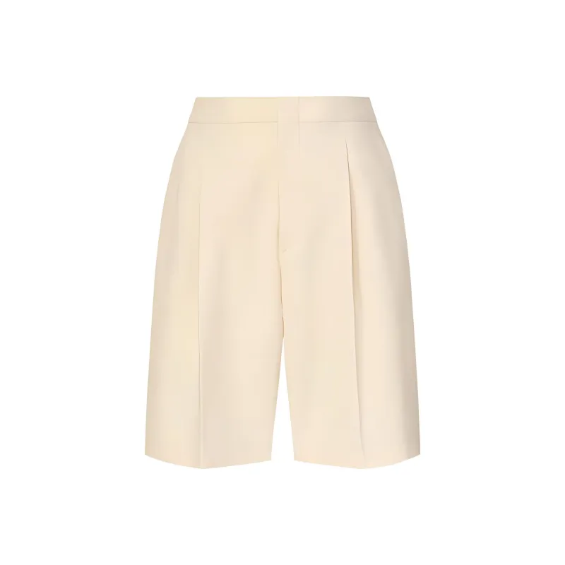 Theory X UNIQLO Casual Shorts Women's Light Beige-0