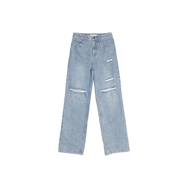 IEW.H Straight Jeans Women's Denim Blue-0