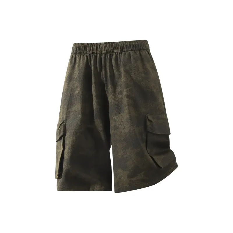 LIVINGTOWN Cargo Shorts Unisex Camouflage-0
