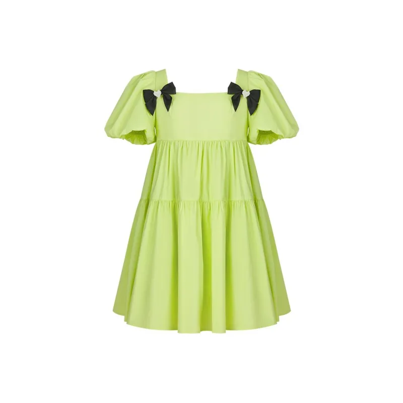 TAMMY TANGS Short Sleeved Dresses Women's Green-0