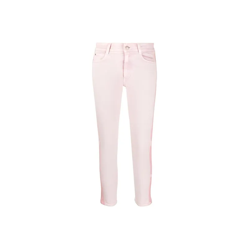 Stella McCartney Logo Detailed Slim Fit Jeans-0