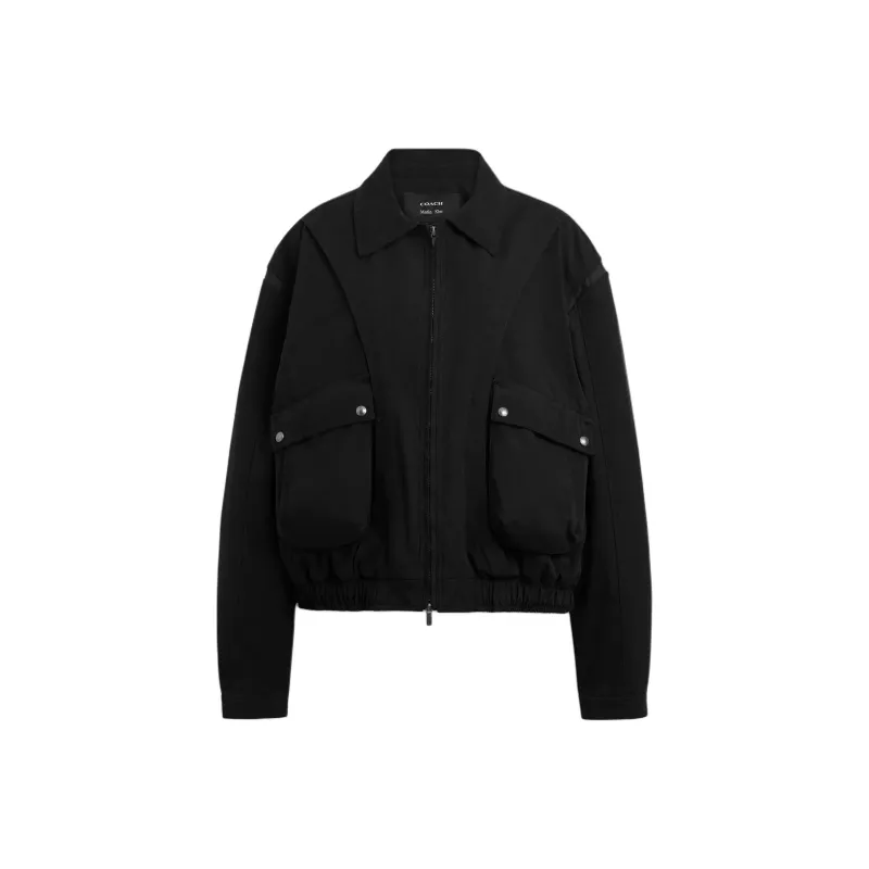COACH FW24 Puffer Jacket Women's Black-0