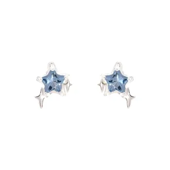 QIANFANGDAHUANGYE S925 Silver Stud Earrings Women's