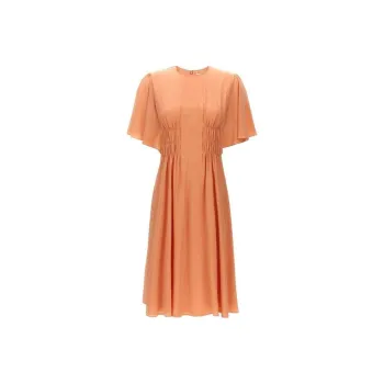 Chloe Short Sleeved Dresses Women's Orange