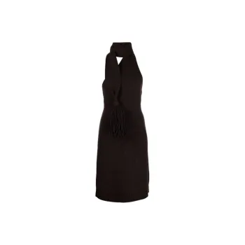 Bottega Veneta Wraparound Neck Dress