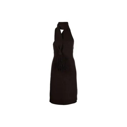 Bottega Veneta Wraparound Neck Dress
