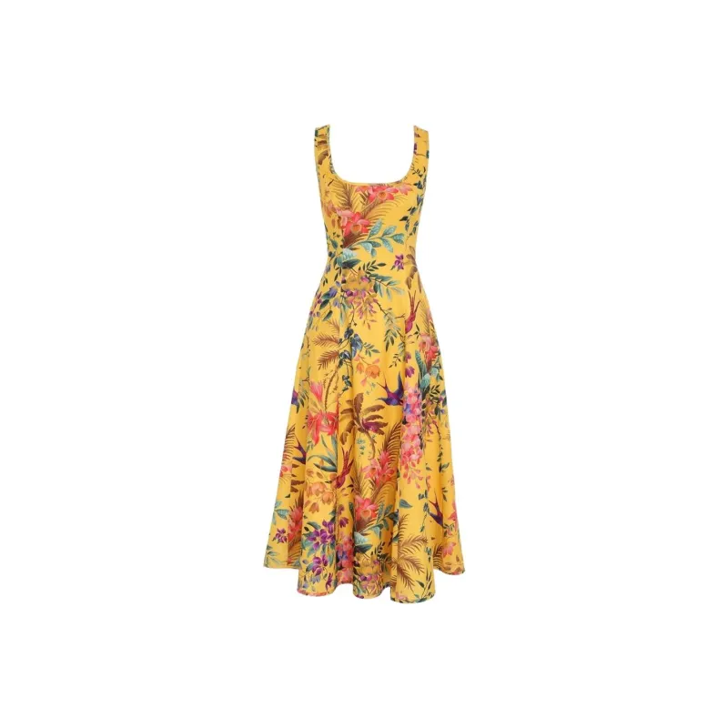Zimmermann Sleeveless Dresses Women's Yellow-0