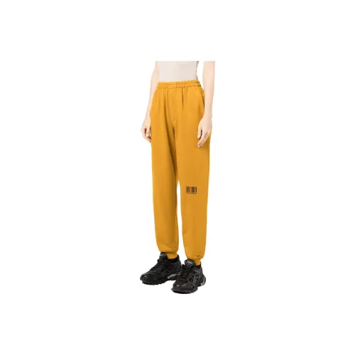 VTMNTS Knitted Sweatpants Women's Yellow