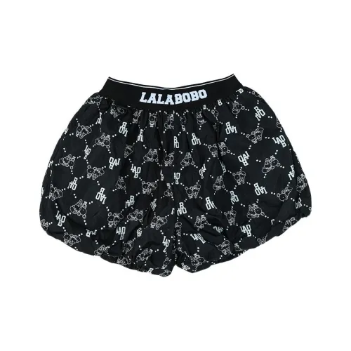 LALABOBO Casual Shorts Women's Black
