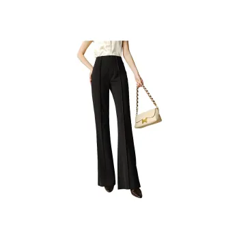 Late White Casual Pants Women's
