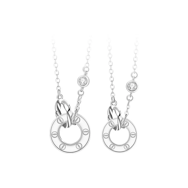 Nine Music S925 Silver Necklaces Unisex-2