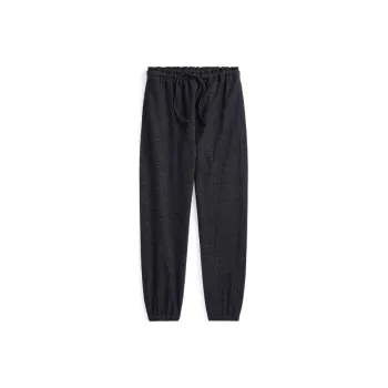 Polo Ralph Lauren FW23 Knitted Sports Pants Women's Navy
