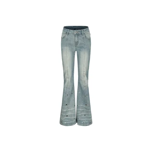 VANN VALRENCÉ Jeans Women's Denim Blue