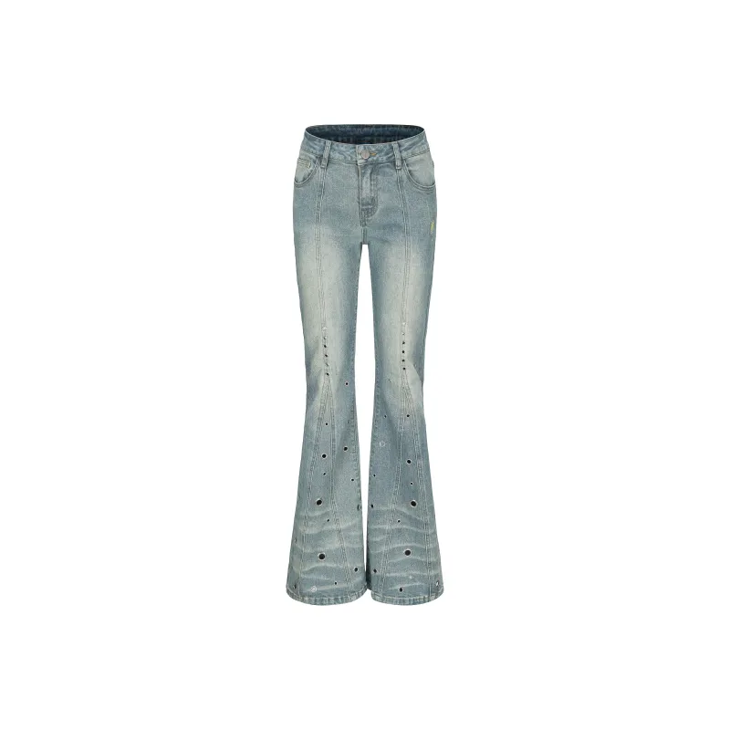 VANN VALRENCÉ Jeans Women's Denim Blue-0