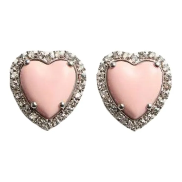 Valentino Coeur Hyperbole Clip on Earrings-0