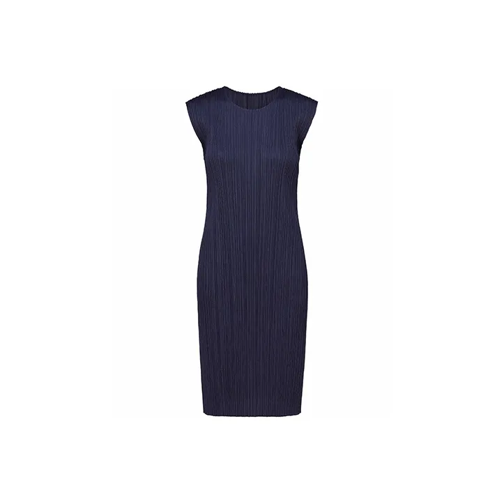 PLEATS PLEASE ISSEY MIYAKE Plissé effect Midi Dress-0
