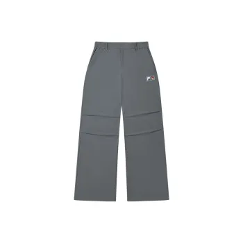 FILA x MAISON KITSUNE ORIGINALE Casual Pants Women's Green Wood Gray DY