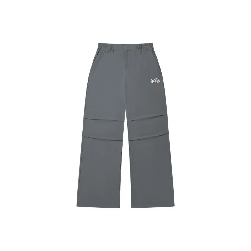 FILA x MAISON KITSUNE ORIGINALE Casual Pants Women's Green Wood Gray DY-0