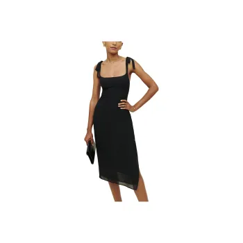 REFORMATION Slip Dresses Women's Black