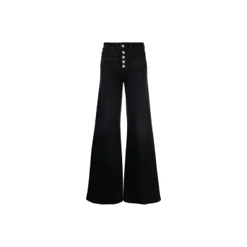 FRAME High-waist Wide-leg Jeans