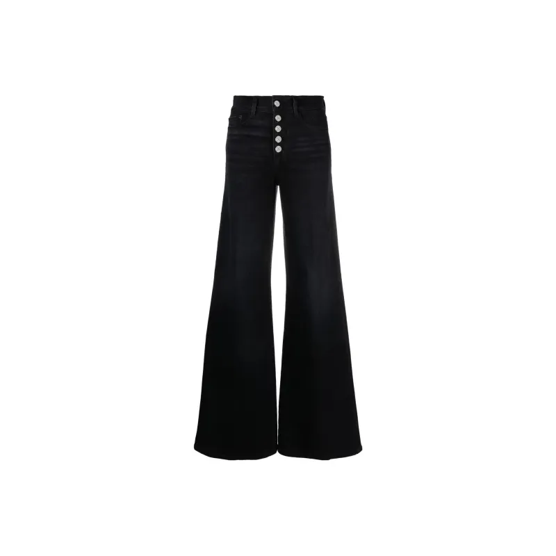 FRAME High-waist Wide-leg Jeans-0