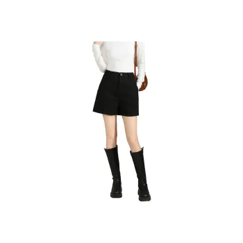 SMEN Casual Shorts Women's Black