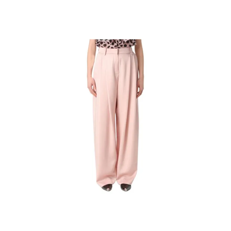 NINA RICCI Pleated Wide leg Trousers-0