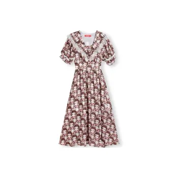 EPTISON WOMAN A Line Skirt Dress