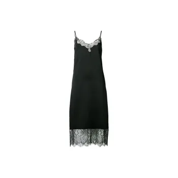 Valentino Slip Dresses Women's Black