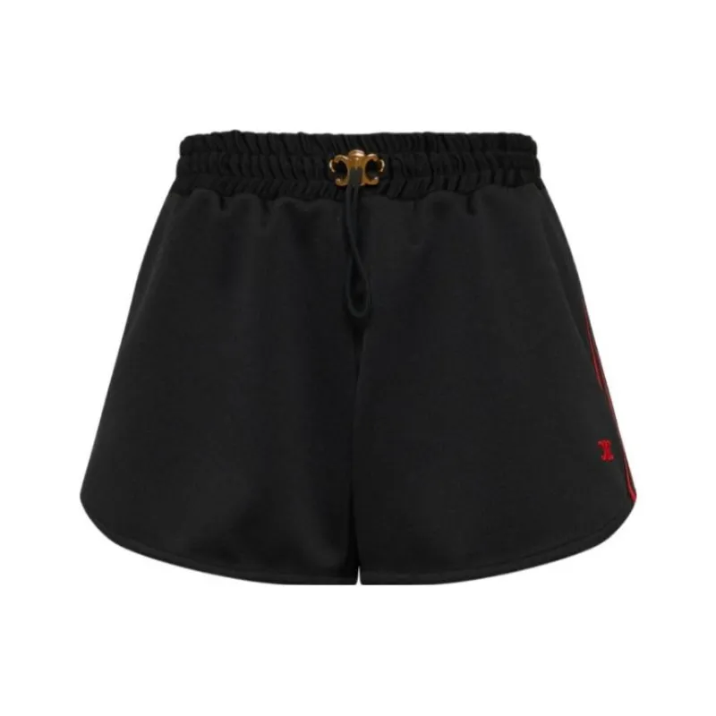 CELINE Casual Shorts Women's Black-0