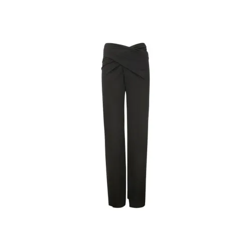 16ARLINGTON Boxte Wrap waist Satin jersey Trousers