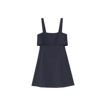 THEORY Slip Dresses Women's Dark Blue