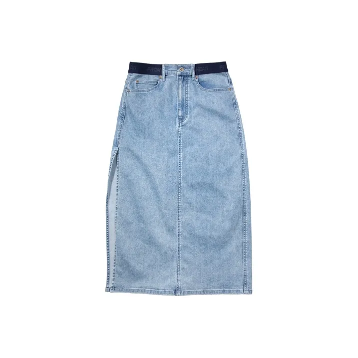 Prth Promethean Denim Long Skirts Women's-0