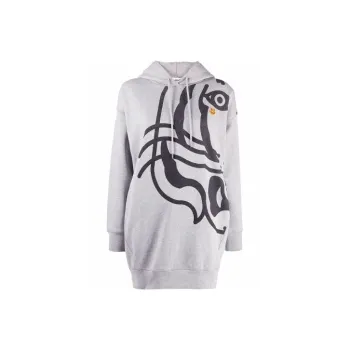 KENZO K Tiger Hooded Sweater Dress