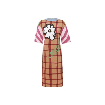 MARNI Short-Sleeved Dresses Women's Multicolor