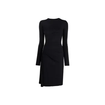 OFF-WHITE FW21 Long-Sleeved Dresses Women's Black