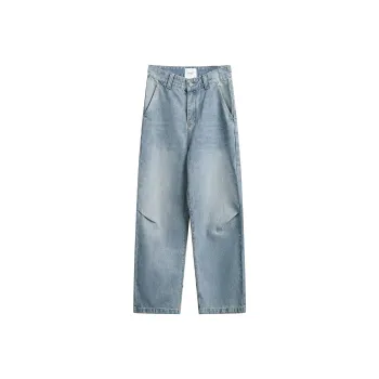 NANDCHN Jeans Unisex Light Blue