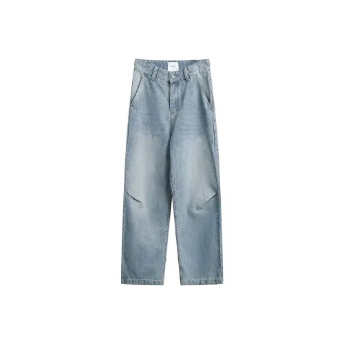 NANDCHN Jeans Unisex Light Blue