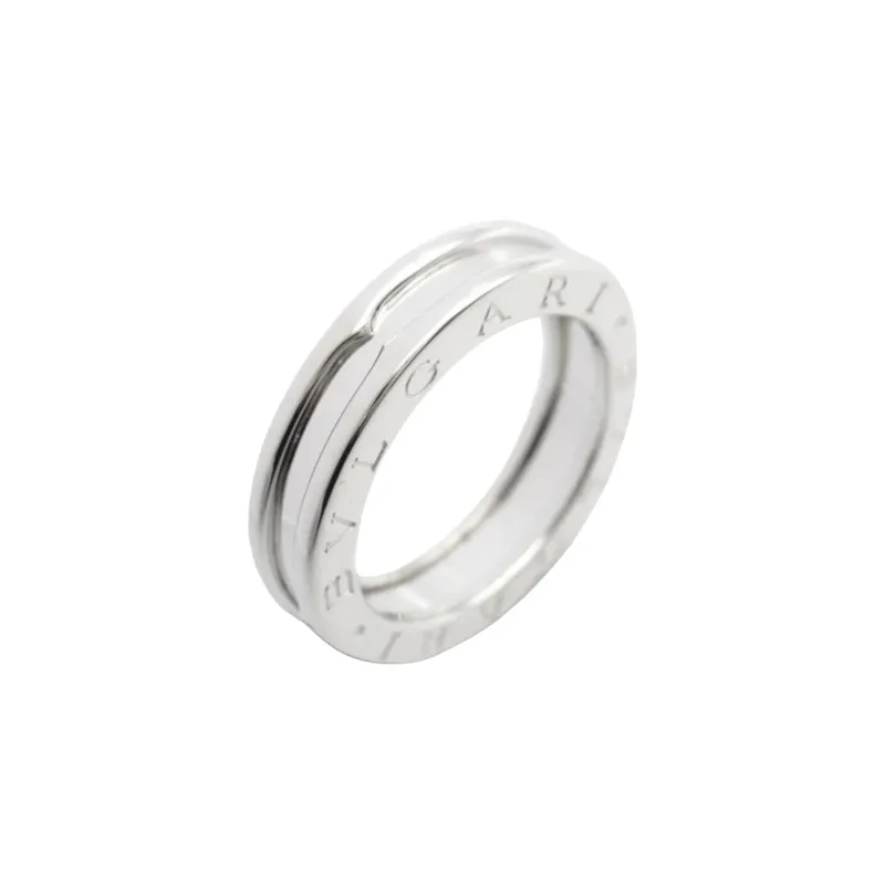 BVLGARI 2010s 18K White Gold B zero1 Ring-1