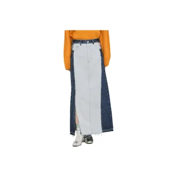 UNITED TOKYO Denim Long Skirts Women's Blue