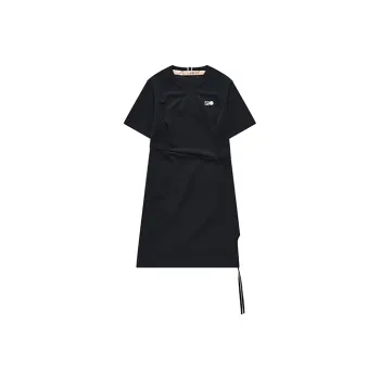 FILA FUSION x N°21 Short Sleeved Dresses Women's Pitch Black