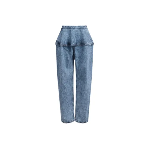 Alaia Peplum waist Jeans