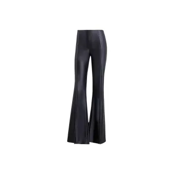 Adidas Originals Highlight Flared 3 Stripes Pants Woven Sweatpants Women's Black