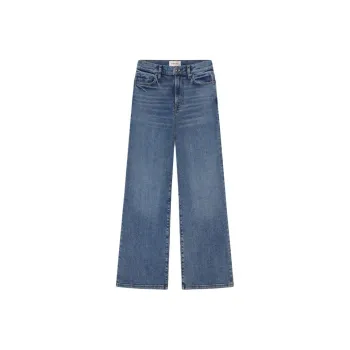 FRAME Le Pixie Slim Palazzo Jeans